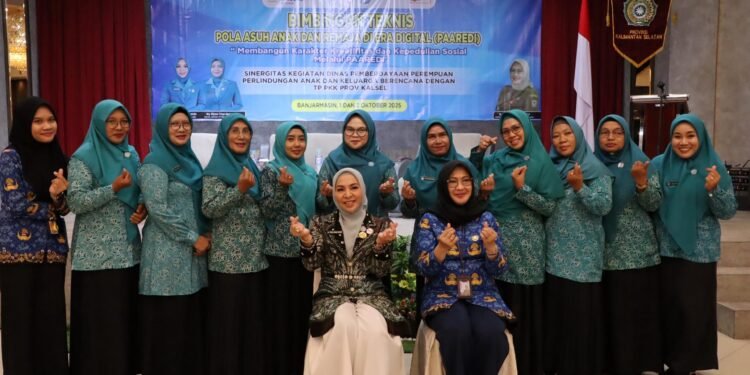 Pemerintah Kalsel dan TP-PKK Gelar Bimtek Pola Asuh Anak dan Remaja di Era Digital