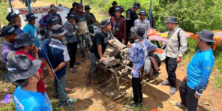 Sekolah Lapang Alsintan KOKOH Digelar di Martapura Barat, Petani Kalsel Siap Jadi Operator Tangguh