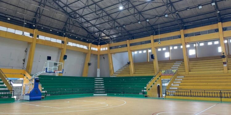 GOR Hasanuddin HM Pemeliharaan, Ruas Jalan Utama Diaspal