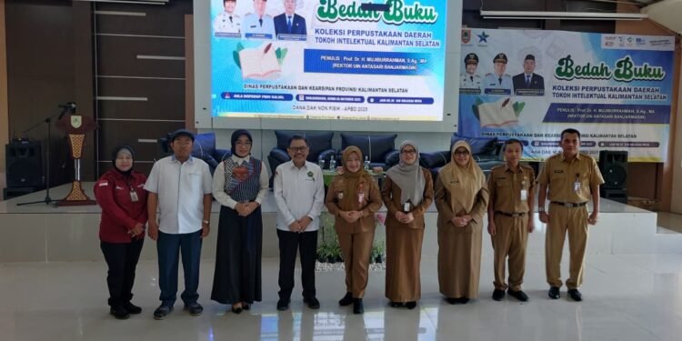 Dispersip Kalsel Bedah Buku Karya Rektor UIN Antasari, Angkat Pemikiran Intelektual