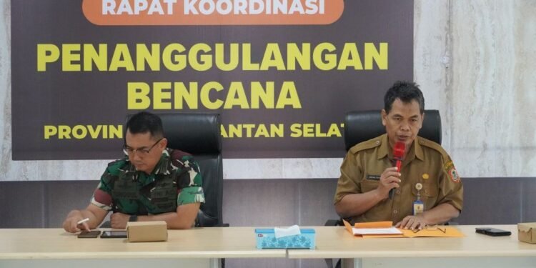 BPBD Kalsel Susun Rencana Kontinjensi Bencana Rob 2025