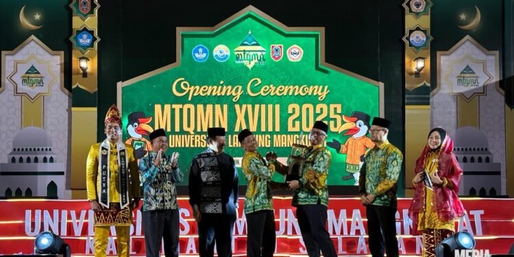 1.506 Kafilah Ikuti MTQ Mahasiswa Nasional XVIII di Universitas Lambung Mangkurat
