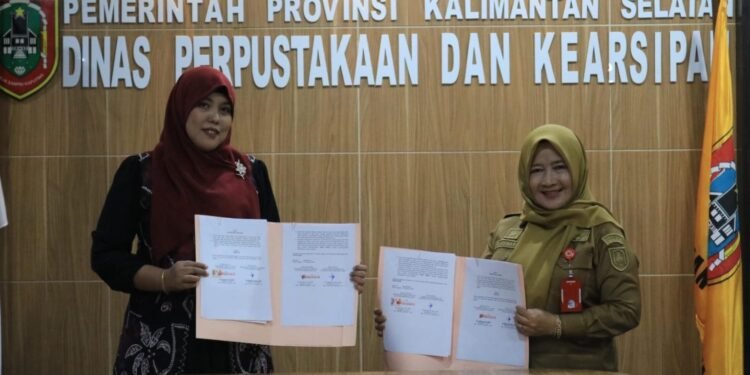 Dispersip Kalsel dan STIE Pancasetia Jalin Kerja Sama Tingkatkan Literasi dan Pendidikan