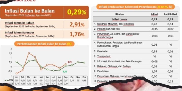 September 2025, Kalsel Surplus Daging dan Telur Ayam Ras