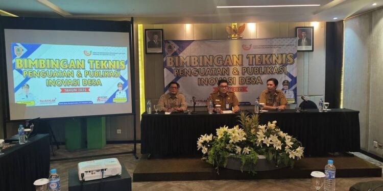 Dorong Desa Berinovasi, Pemprov Kalsel Gelar Bimtek Penguatan dan Publikasi Inovasi Desa 2025