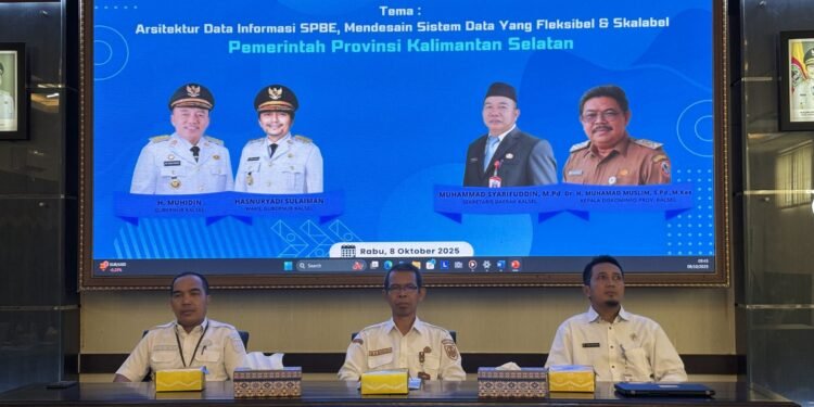 Sosialisasi Pemetaan Data, Dinas Kominfo Kalsel Inginkan Penerapan SPBE Harus Dilaksanakan Secara Menyeluruh