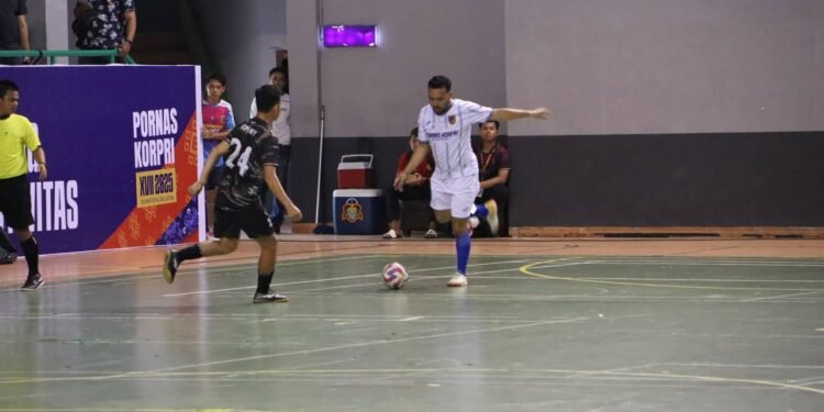 Tumbangkan Bangka Belitung, Futsal Korpri Kalsel Melangkah Ke Babak Delapan Besar