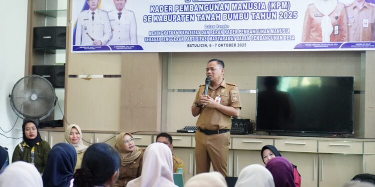 Tanah Bumbu Gelar Pelatihan Peningkatan Kapasitas KPM dan Posyandu untuk Perkuat Peran Pemberdayaan Masyarakat