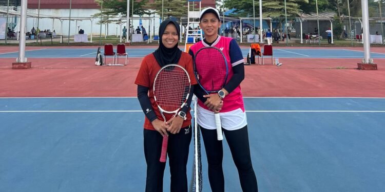 Sri Fathanah Melaju ke Final Tenis Lapangan Putri Pornas Korpri XVII Setelah Menang Tipis atas Jawa Tengah