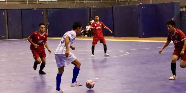 Langkah Tim Futsal Korpri Kalsel Terhenti di Babak Delapan Besar Usai Dikalahkan Sumatera Selatan 0-1