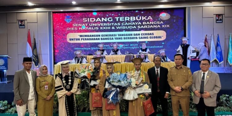 Wisuda Ke-19, Universitas Cahaya Bangsa Luluskan 294 Wisudawan