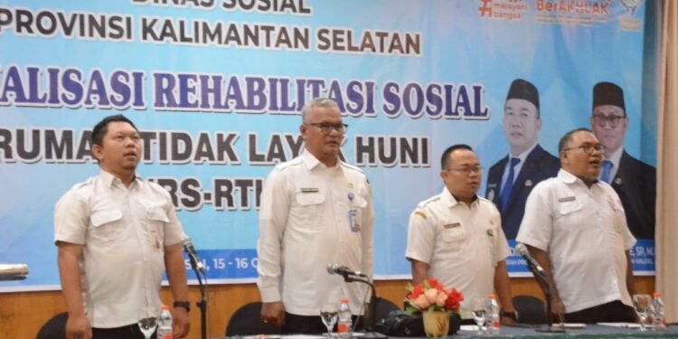 Dinsos Kalsel Sosialisasikan RS-RTLH, Prioritaskan Program Perlindungan dan Jaminan Sosial