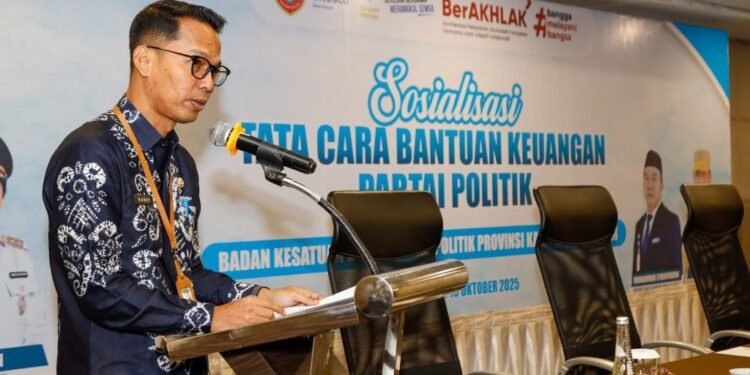 Bakesbangpol Kalsel Gelar Sosialisasi Tata Cara Bantuan Keuangan Partai Politik