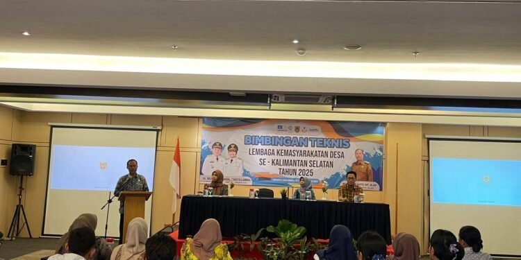 Wujudkan Desa Maju, Pemprov Kalsel Dorong Sinergi Lewat Bimtek LKD