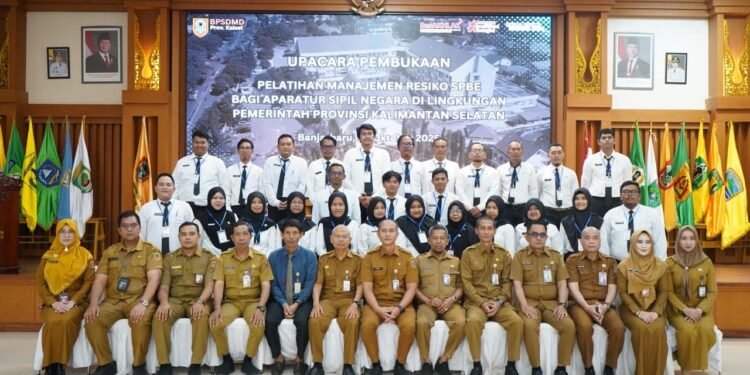BPSDMD Kalsel Selenggarakan Pelatihan Manajemen Risiko SPBE, Dorong Penguatan Tata Kelola Pemerintahan Digital