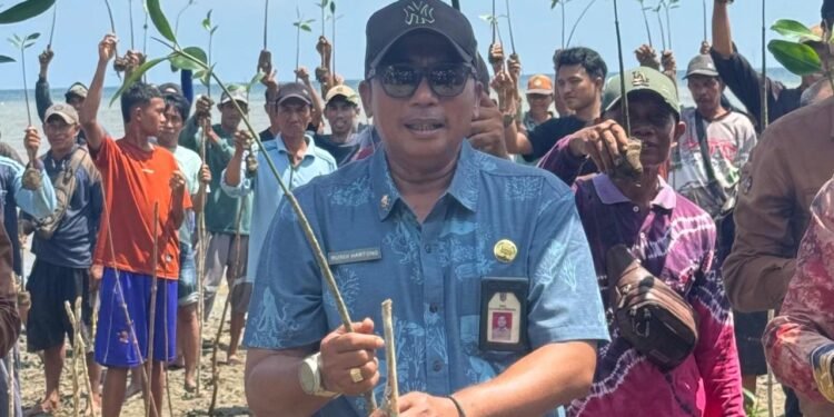 DKP Kalsel Perkenalkan Program Rehabilitasi Pesisir Metode Hybrid Engineering