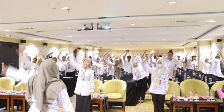 Rakor Kesehatan Olahraga 2025, BKOM Kalsel Sampaikan Capai Target 100 Persen