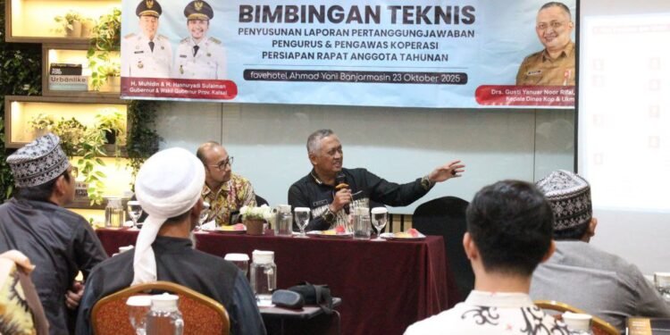 Pemprov Kalsel Tekankan Pentingnya Tata Kelola dan Transparansi Koperasi