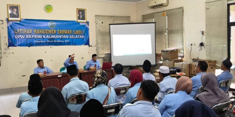 BKPRMI Kalsel Gelar Latihan Manajemen Dakwah, Cetak Kader Muda Qurani dan Berkarakter