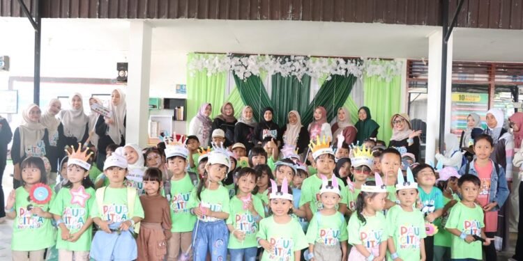Rayakan HUT Ke-12, PAUD Citra Indonesia Gelar Family Fun Walk