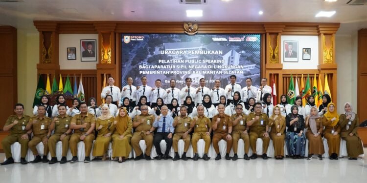 Pelatihan Public Speaking, BPSDMD Kalsel Tingkatkan Kompetensi dan Profesionalisme ASN