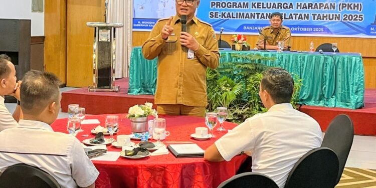 Dinsos Kalsel Tingkatkan Kapasitas SDM PKH Agar Penyaluran Bansos Tepat Sasaran