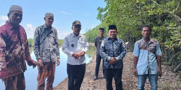 Dua Dekade Gelap Gulita, Wakil Ketua DPRD Turun Tangan Kawal Penyambungan Listrik di Desa Sepunggur
