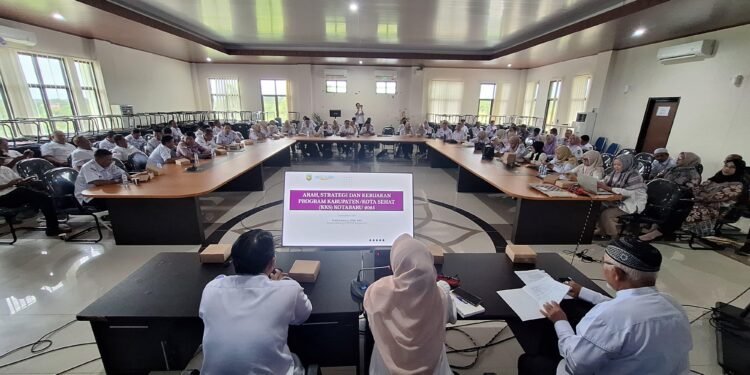 Workshop Peningkatan Kapasitas Forum Kecamatan dan Pokja Desa Dorong Akselerasi Kabupaten Sehat di Kotabaru