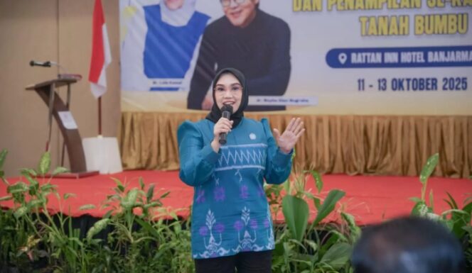 TP-PKK Tanah Bumbu Gelar Bimtek untuk Tingkatkan Kapasitas Ketua Desa dan Kelurahan.