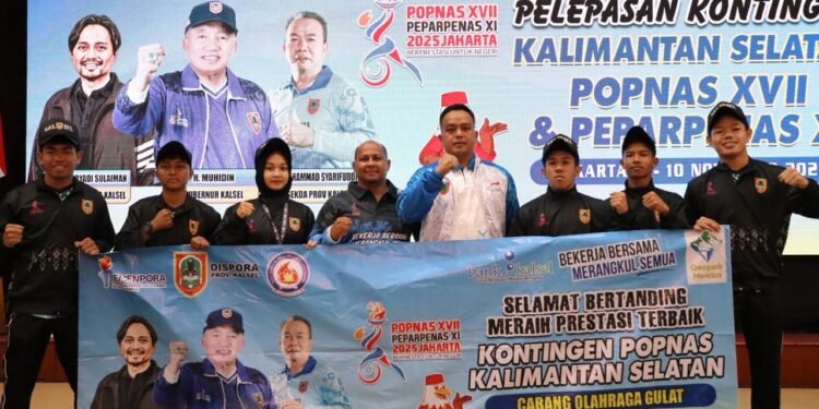 Tim Gulat POPNAS Kalsel Siap Berjuang Harumkan Nama Banua di Jakarta
