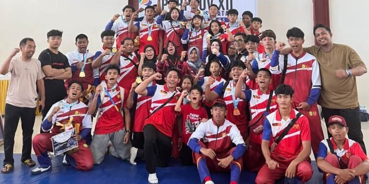 Gulat Banjarmasin Pertahankan Tahta Juara Umum Porprov XII Kalsel