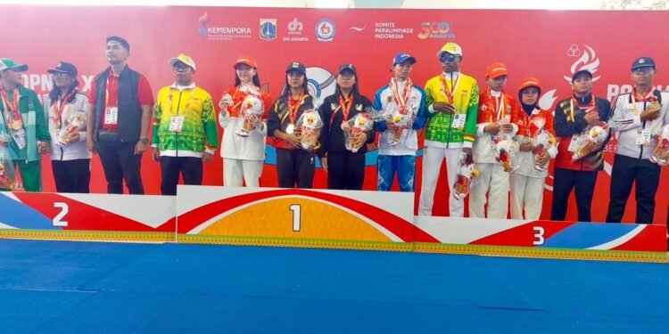 Hari Pertama Peparpenas XI, Renang Kalsel Langsung Sabet 4 Medali Perunggu