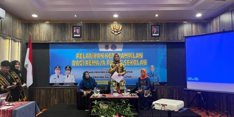 DPPPAKB Kalsel Berikan Pelatihan Keterampilan bagi Remaja Putus Sekolah