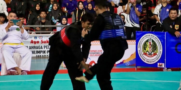 Pecahkan Pertarungan Sengit, Pencak Silat Kalsel Sumbang Dua Medali di POPNAS XVII Jakarta