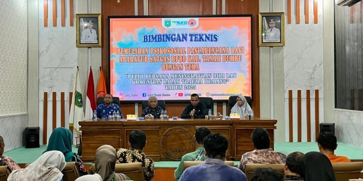 Bimtek Pemulihan Psikososial Pascabencana Untuk Tingkatkan Kemampuan Trauma Healing