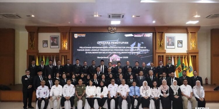 Pemprov Kalsel Dorong ASN Jadi Pemimpin Inovatif dan Produktif Usai Pelatihan Kepemimpinan Administrator