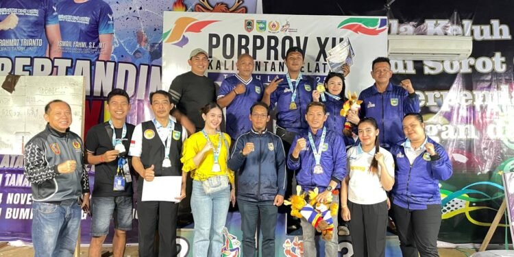 Raih 9 Emas, Biliar Tanah Laut Sabet Juara Umum Porprov Kalsel 2025