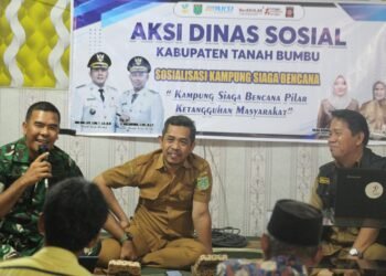 Sosialisasi Kampung Siaga Bencana di Tungkaran Pangeran