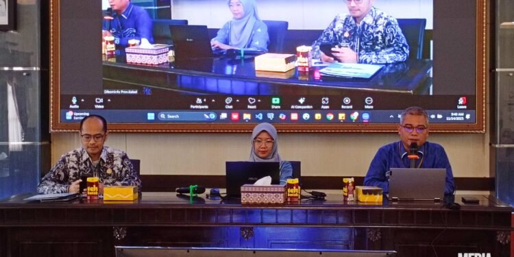 Diskominfo Kalsel Gelar Pendampingan Rekomendasi Kegiatan Statistik untuk Perkuat Sistem Statistik Sektoral