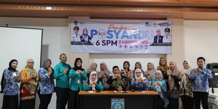 TP Posyandu Wasaka Kalsel Dorong Percepatan Implementasi Posyandu 6 SPM di Kabupaten Banjar