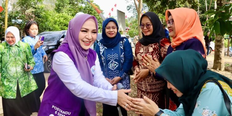 Ketua TP Posyandu Wasaka Kalsel Kunjungi Posyandu Nuri Tabalong, Dorong Penguatan Layanan 6 SPM Hingga Tingkat Desa