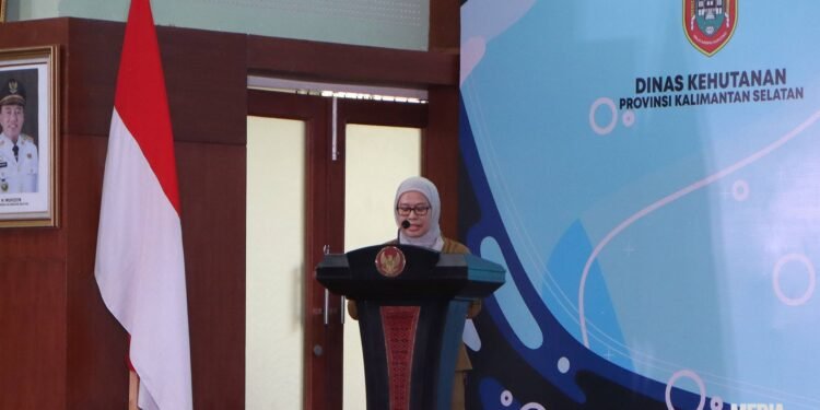 Dishut Kalsel Paparkan Skema Pengurangan Emisi dan Rencana Penanaman 100 Hektare
