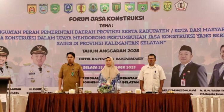 Pemprov Kalsel Gelar Forum Jasa Konstruksi untuk Tingkatkan Sinergi dan Kompetensi SDM