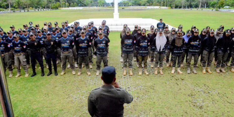 Tingkatkan Kapasitas dan Kesiapsiagaan Anggota, Satpol PP dan Damkar Provinsi Kalsel Gelar Pembinaan Kesamaptaan