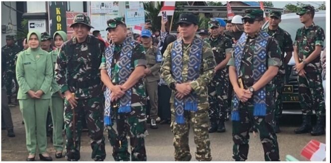 
					Kedatangan Pangdam XXII Tambun Bungai Di Sambut Baik Bupati Tanah Bumbu