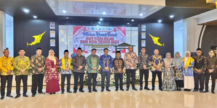 Malam Ramah Tamah Peringati HUT PGRI ke-80 dan Hari Guru Nasional 2024 Sukses Digelar di Kotabaru