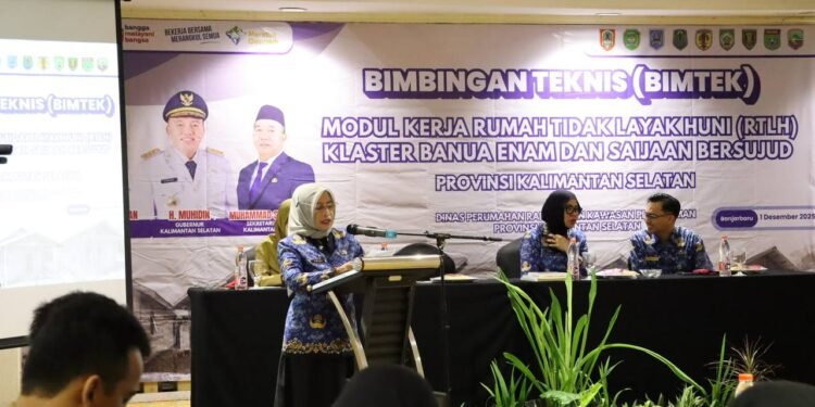 Disperkim Kalsel Gelar Bimtek RTLH untuk Perkuat Penanganan Perumahan Masyarakat Rentan