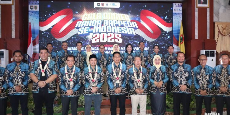 Bappeda Kalsel Gelar Gala Dinner Rakor Bappeda se-Indonesia 2025