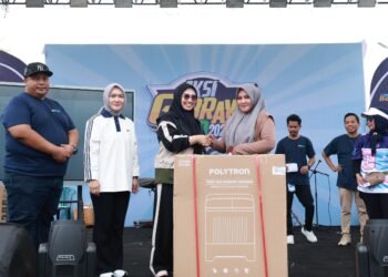 Warga Antusias! Aksi Gebrak PAD Tanah Bumbu Dimeriahkan Senam Sehat dan Hadiah untuk Wajib Pajak
