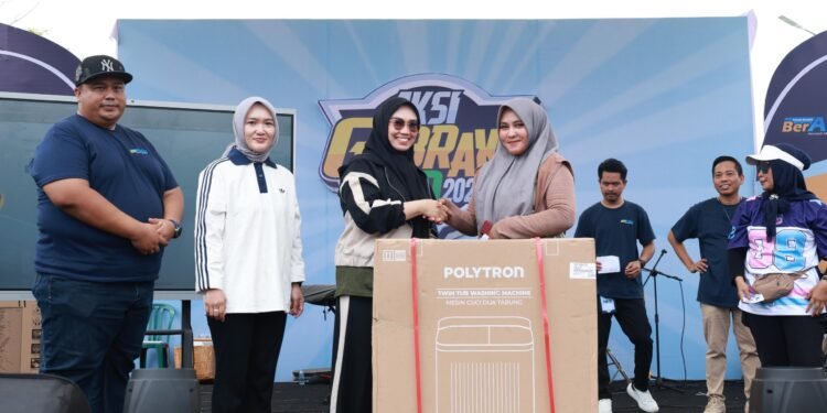 Warga Antusias! Aksi Gebrak PAD Tanah Bumbu Dimeriahkan Senam Sehat dan Hadiah untuk Wajib Pajak